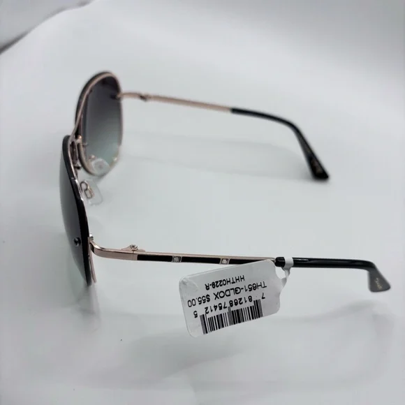 Tahari Women's Cat-Eye Aviator Oversized Sunglasses - Picture 7 of 9